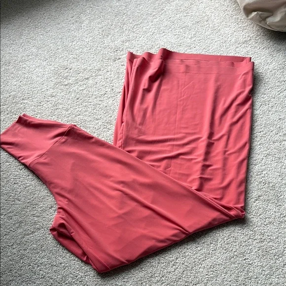 NORMA KAMALI Elephant Coral wideleg pants - Picture 3 of 5